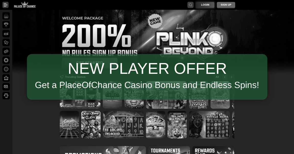 Place of Chance Casino No Deposit Bonuses: Verified Australia 2026
